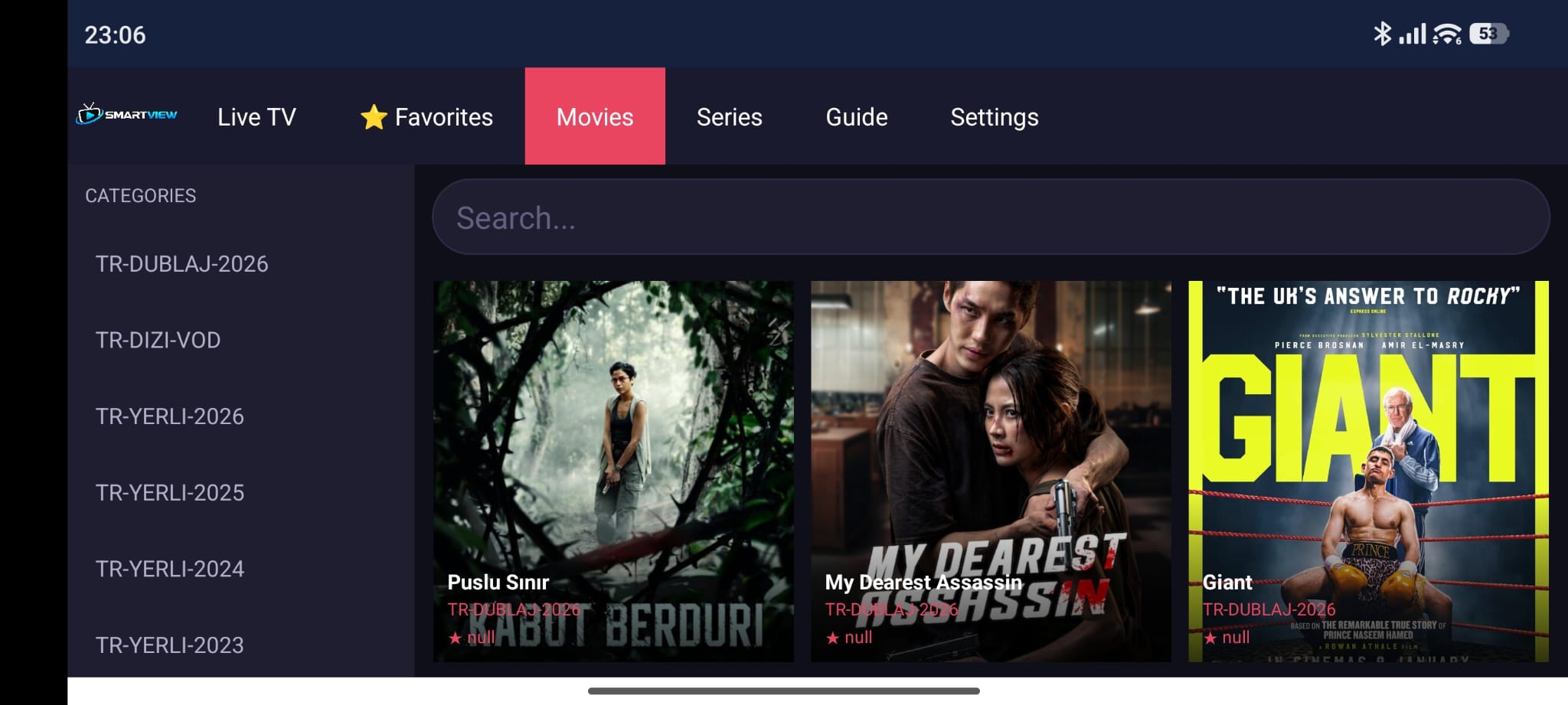 Movies grid